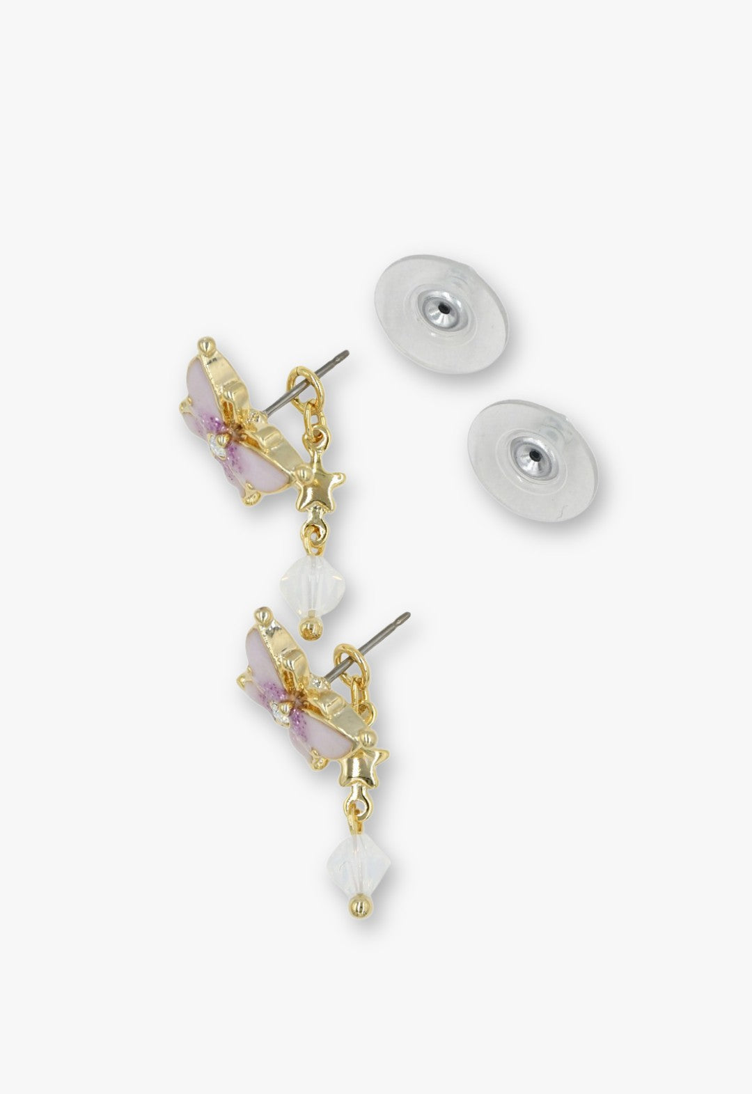 Twilight Butterfly Drop Earrings - Gold | Anna Sui