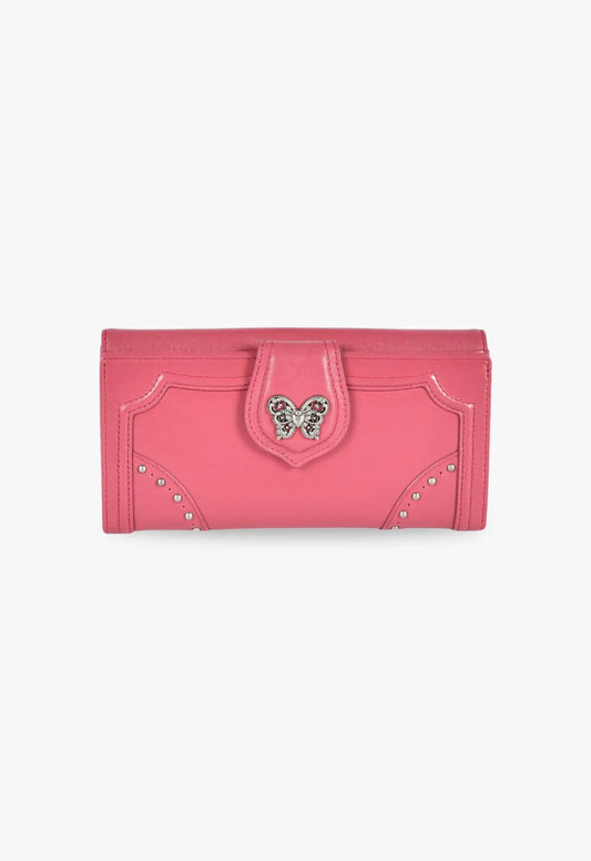 The Nathalia Wallet - Pink | Anna Sui
