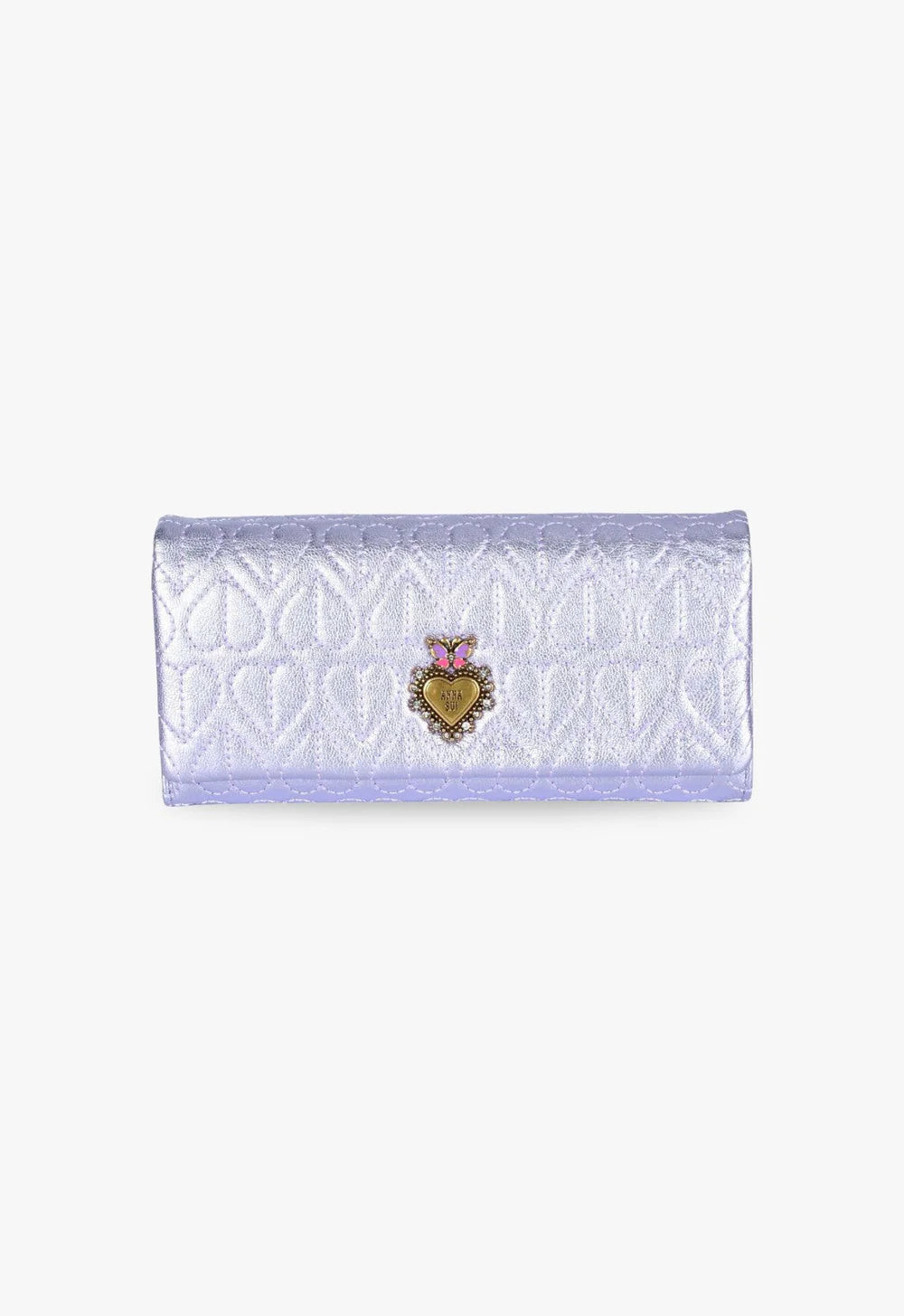 The Amour Wallet - Purple | Anna Sui