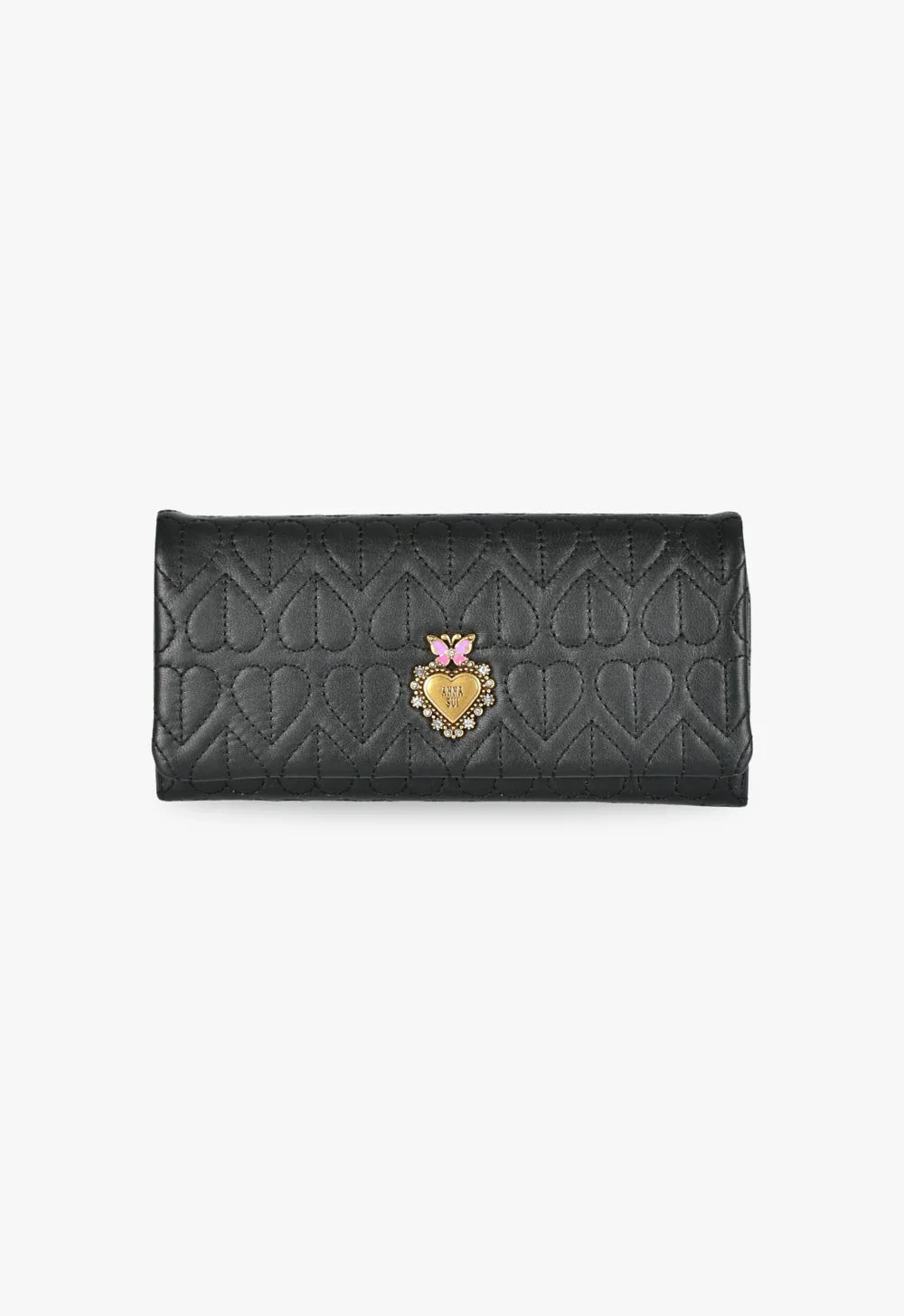The Amour Wallet -Black | Anna Sui