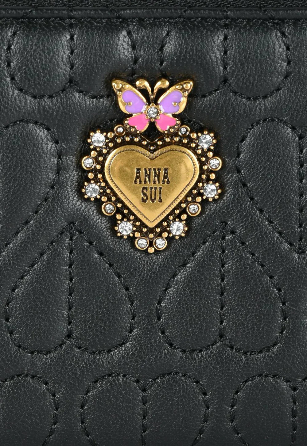 The Daydream Wallet - Black | Anna Sui