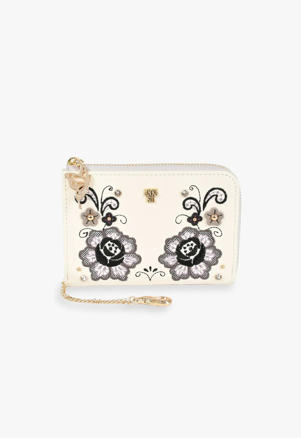 The Cadenza Wallet - Ivory | Anna Sui