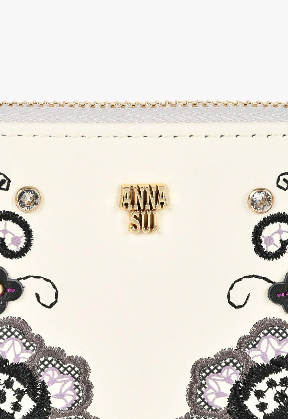 The Cadenza Wallet - Ivory | Anna Sui