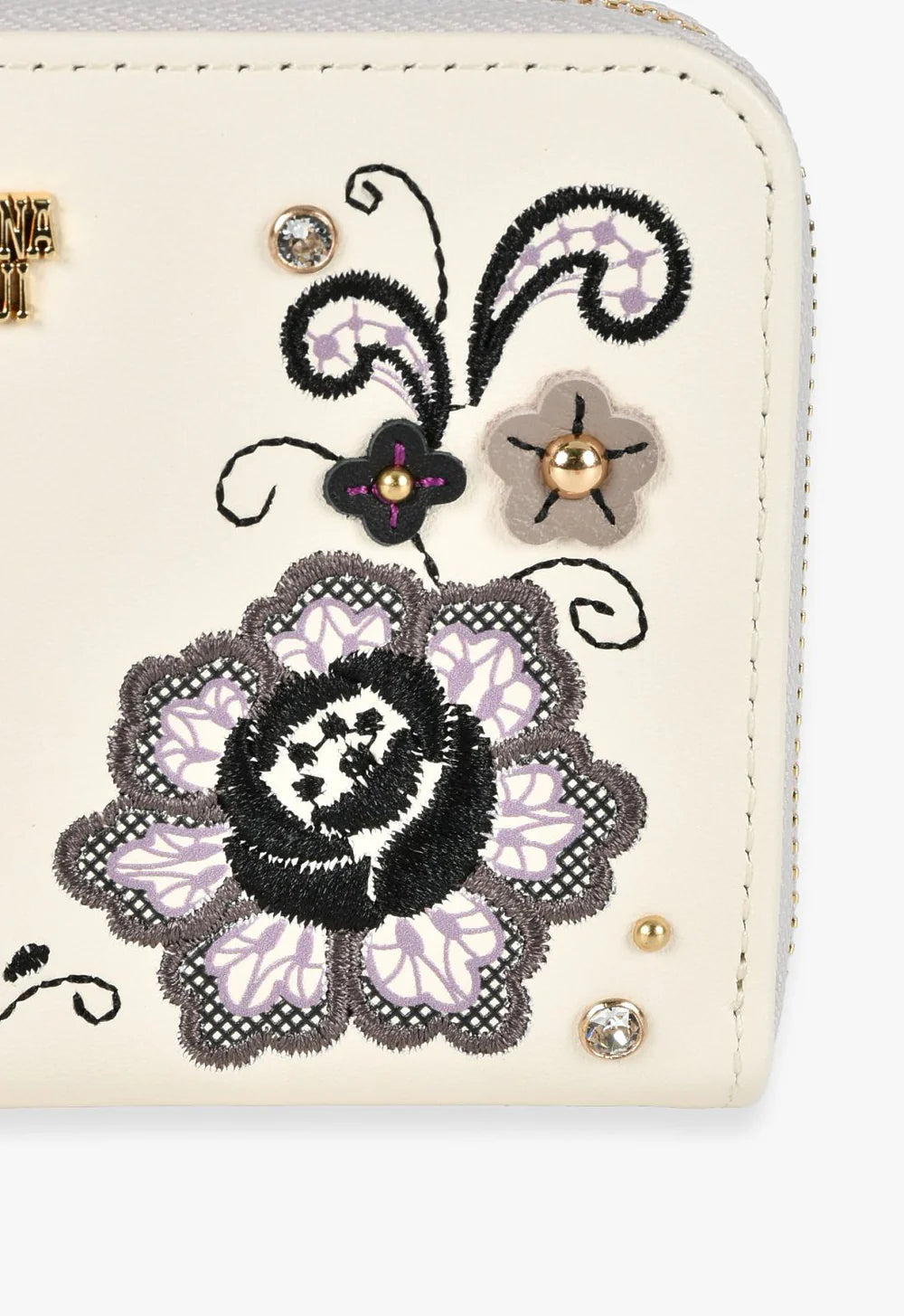 The Cadenza Wallet - Ivory | Anna Sui