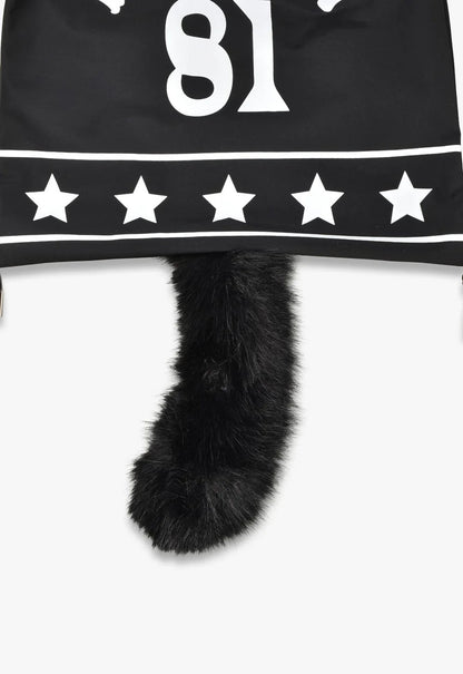 Black Cat Drawstring Bag | Anna Sui