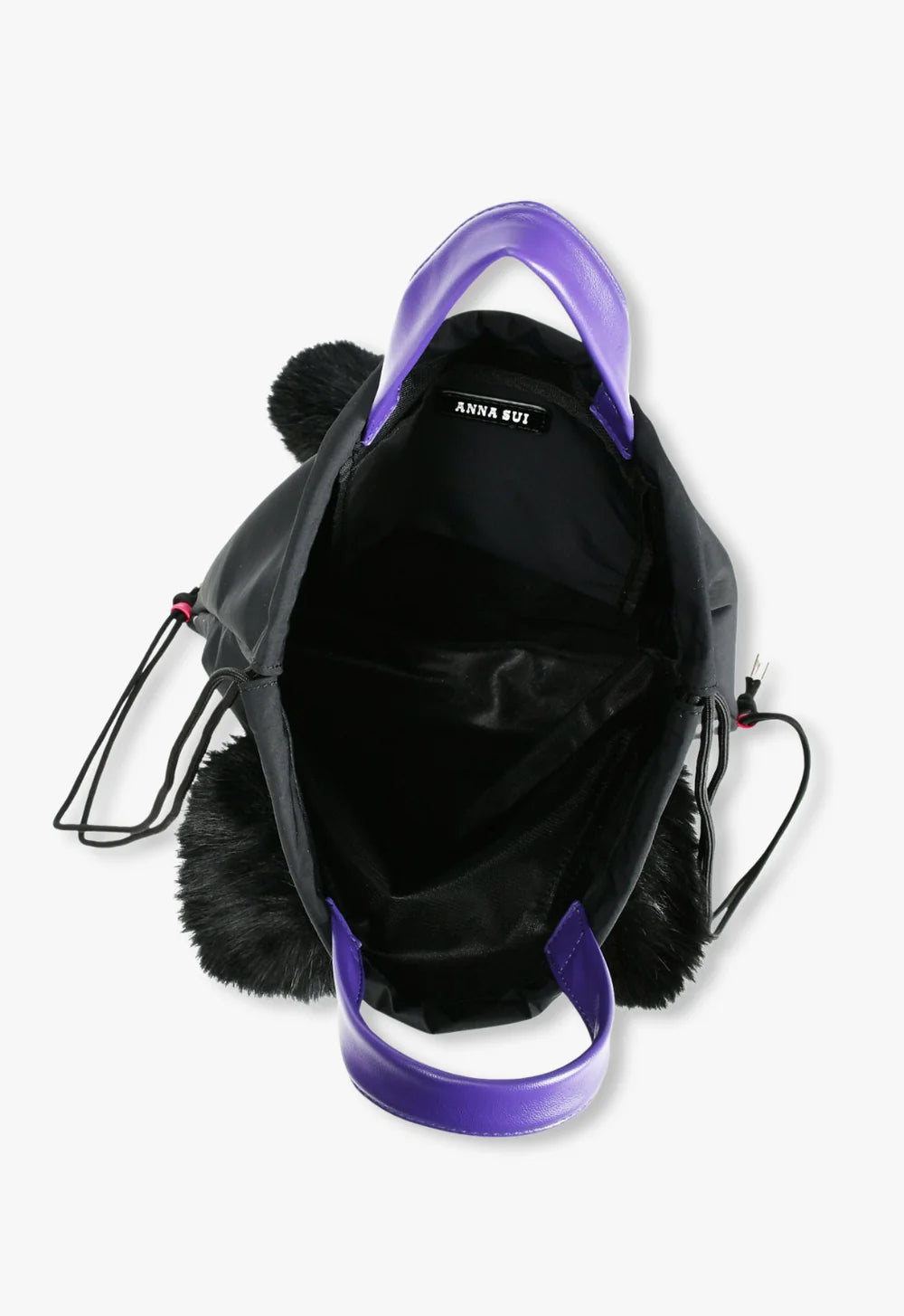 Black Cat Drawstring Bag | Anna Sui