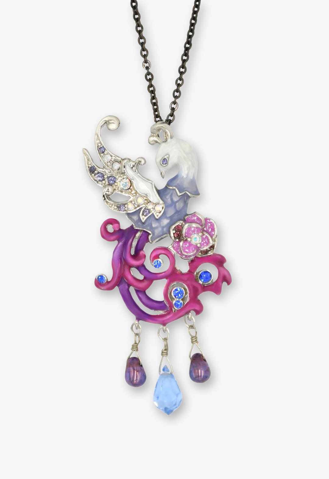 Peacock Jewel Necklace | Anna Sui