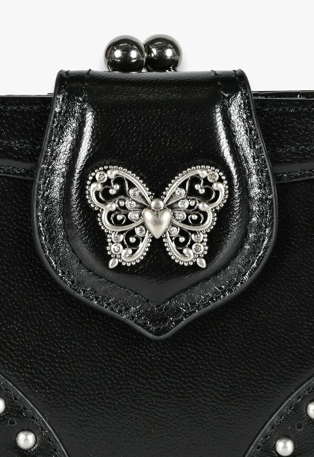 The Nathalia Wallet - Black | Anna Sui