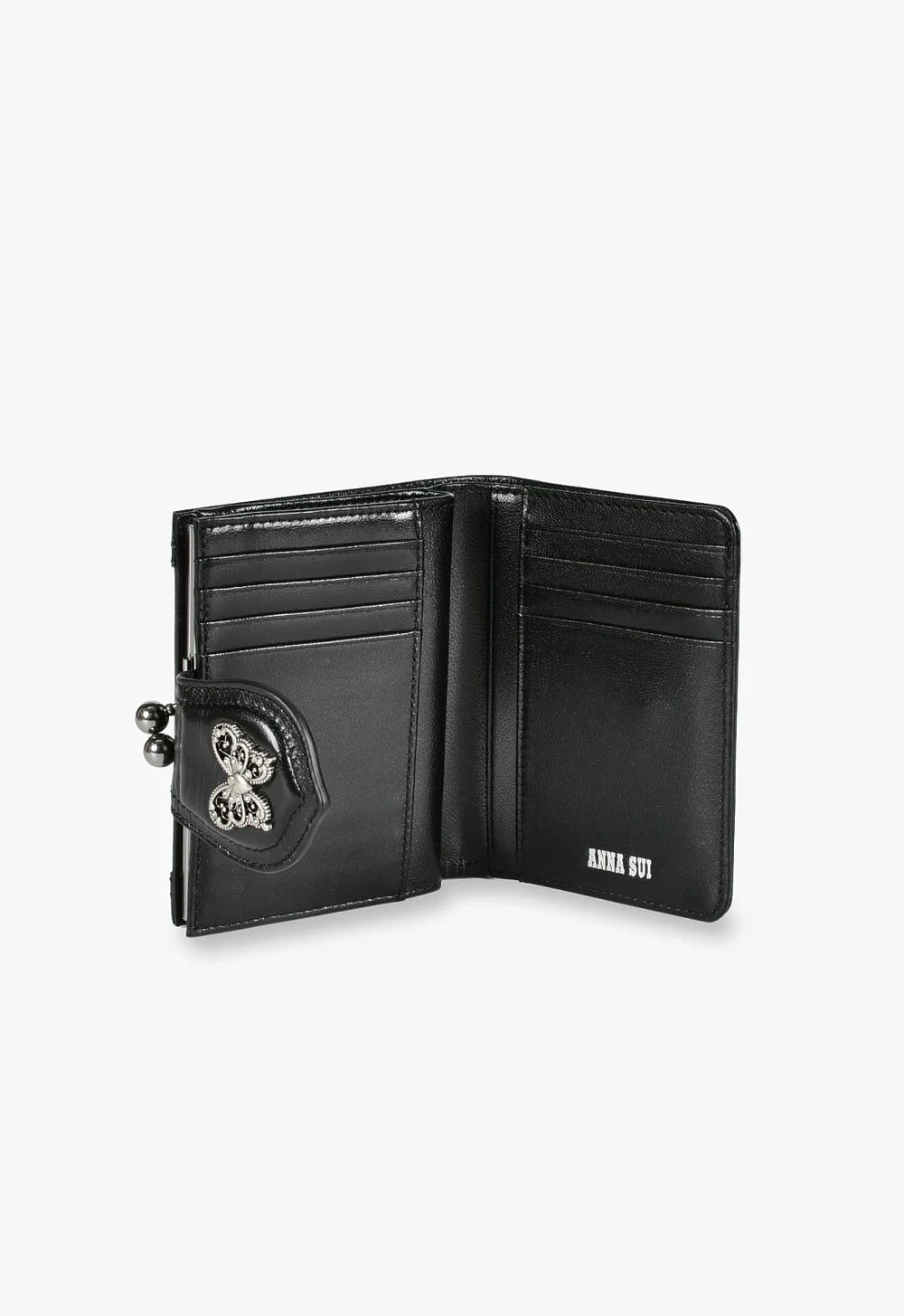 The Nathalia Wallet - Black | Anna Sui