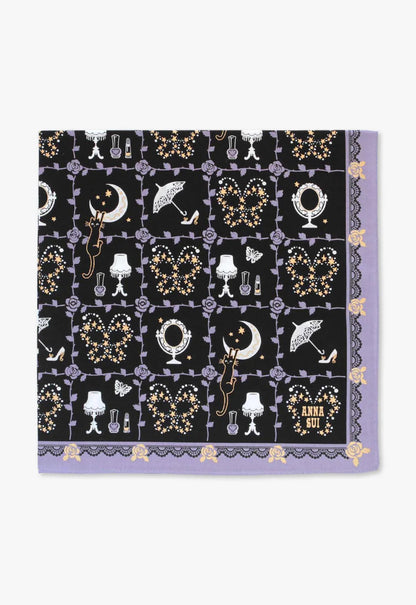 Rose Vine Decor Handkerchief | Anna Sui