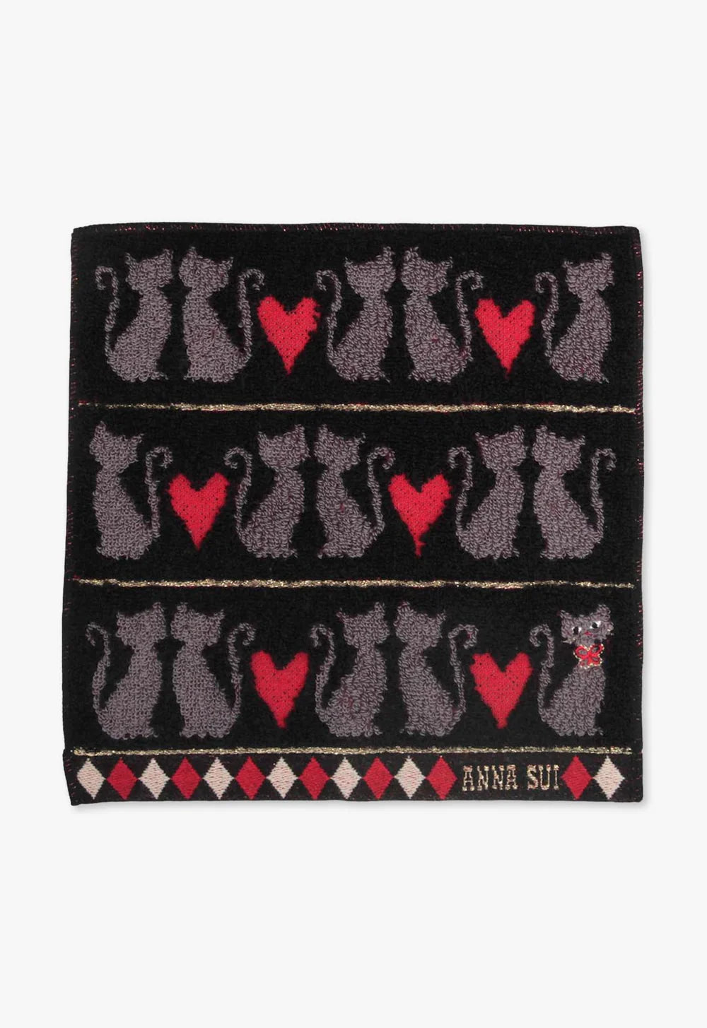 Kitty Love Washcloth | Anna Sui