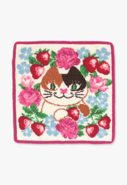 Strawberry Garden Washcloth | Anna Sui