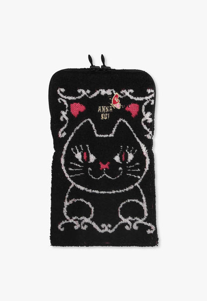 Cat Towel Zipper Pouch | Anna Sui