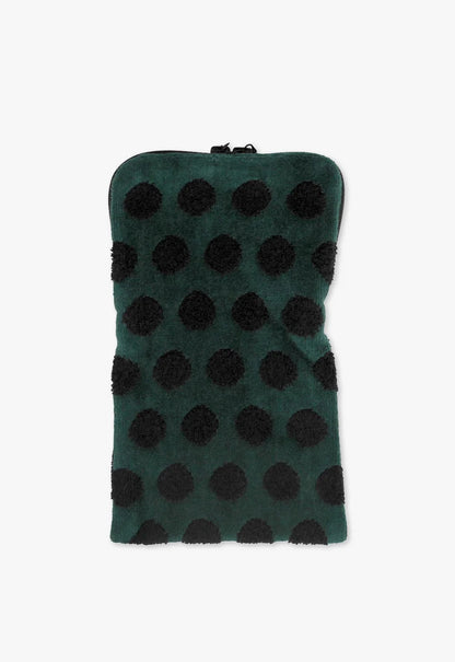 Polka Dot Towel Zipper Pouch | Anna Sui