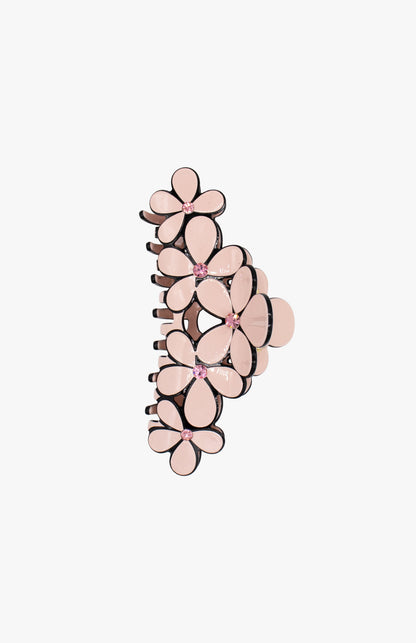 Layered Open Flower Large Jaw- Pink Gem | Anna Sui