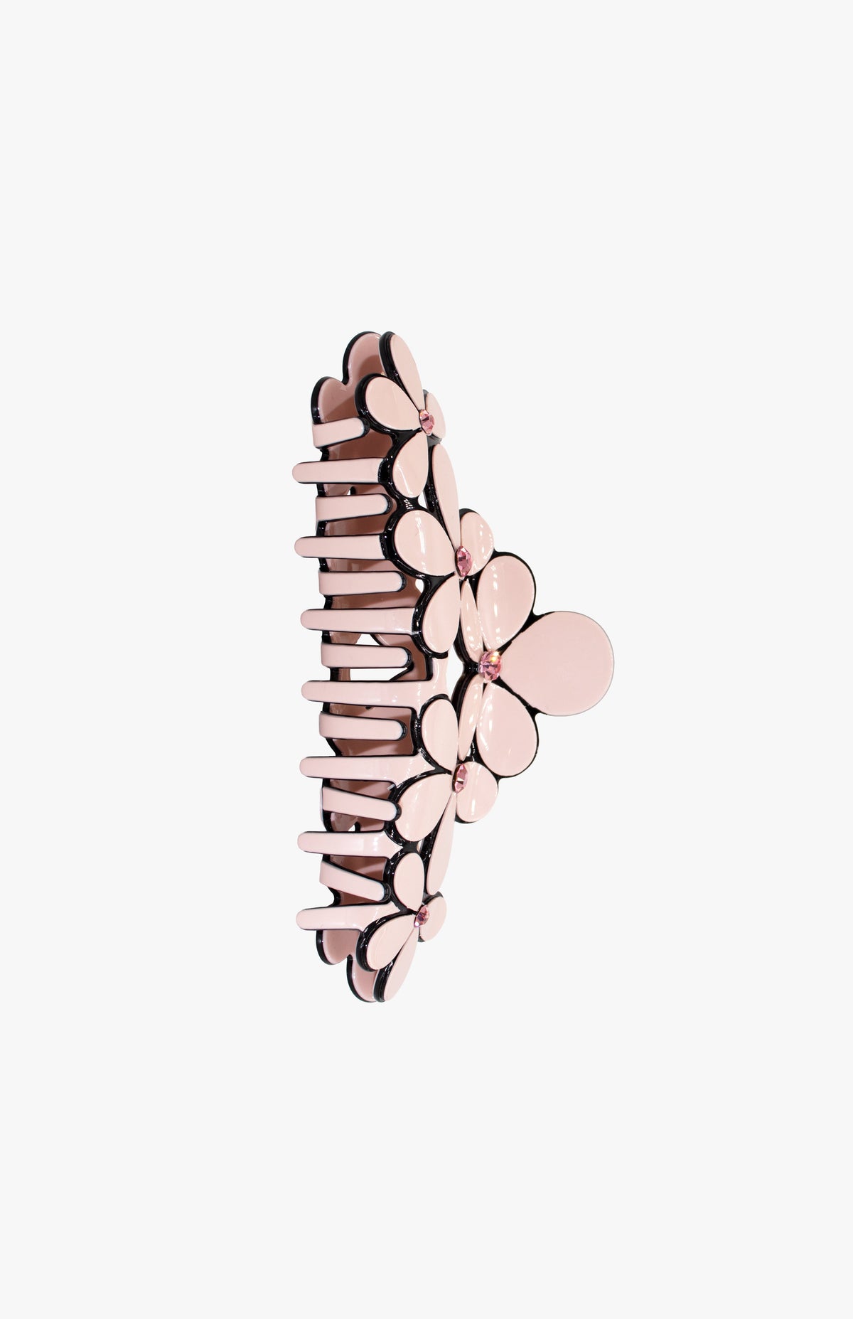 Layered Open Flower Large Jaw- Pink Gem | Anna Sui
