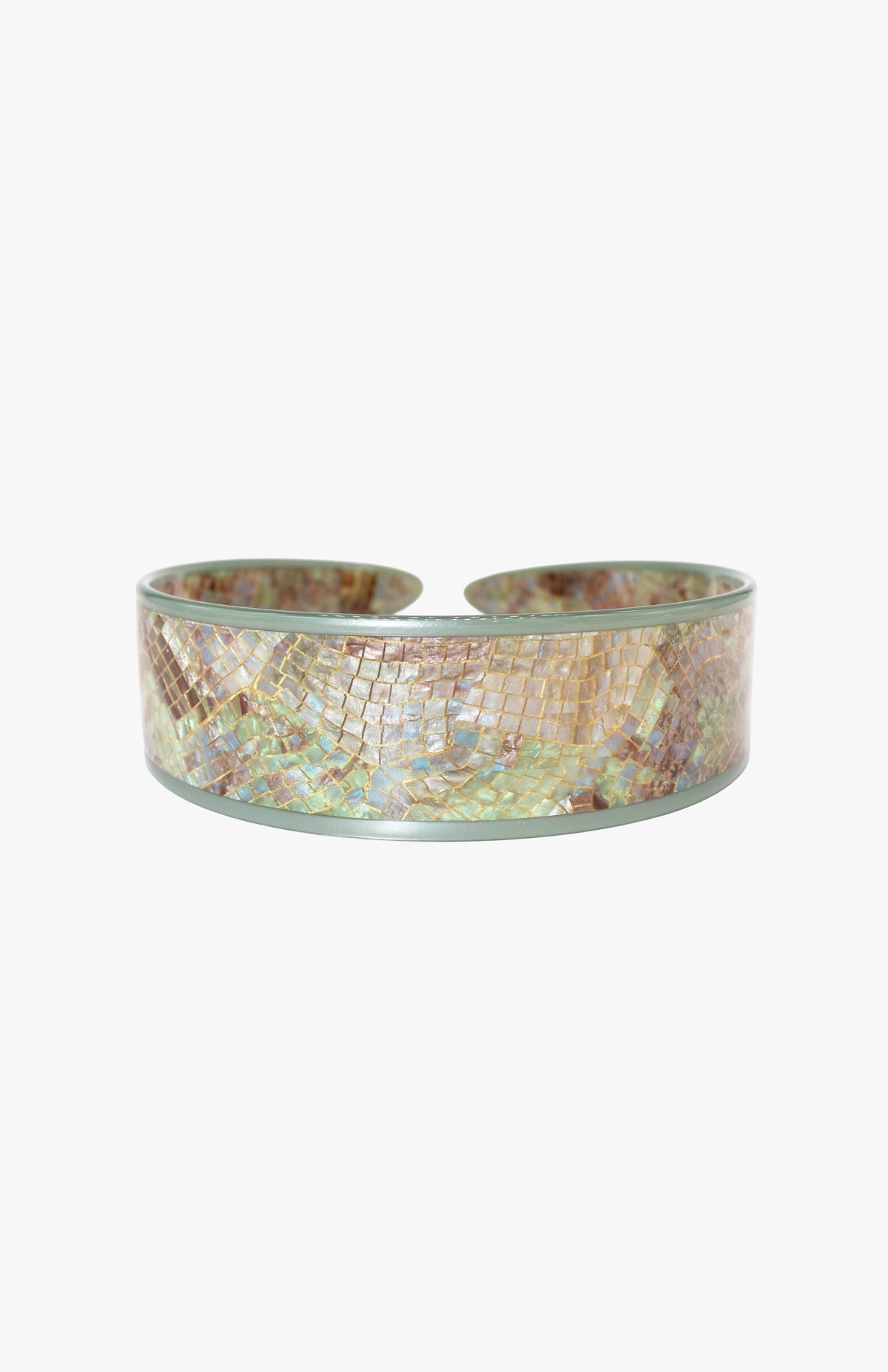 Snakeskin Mosaic French Headband | Anna Sui