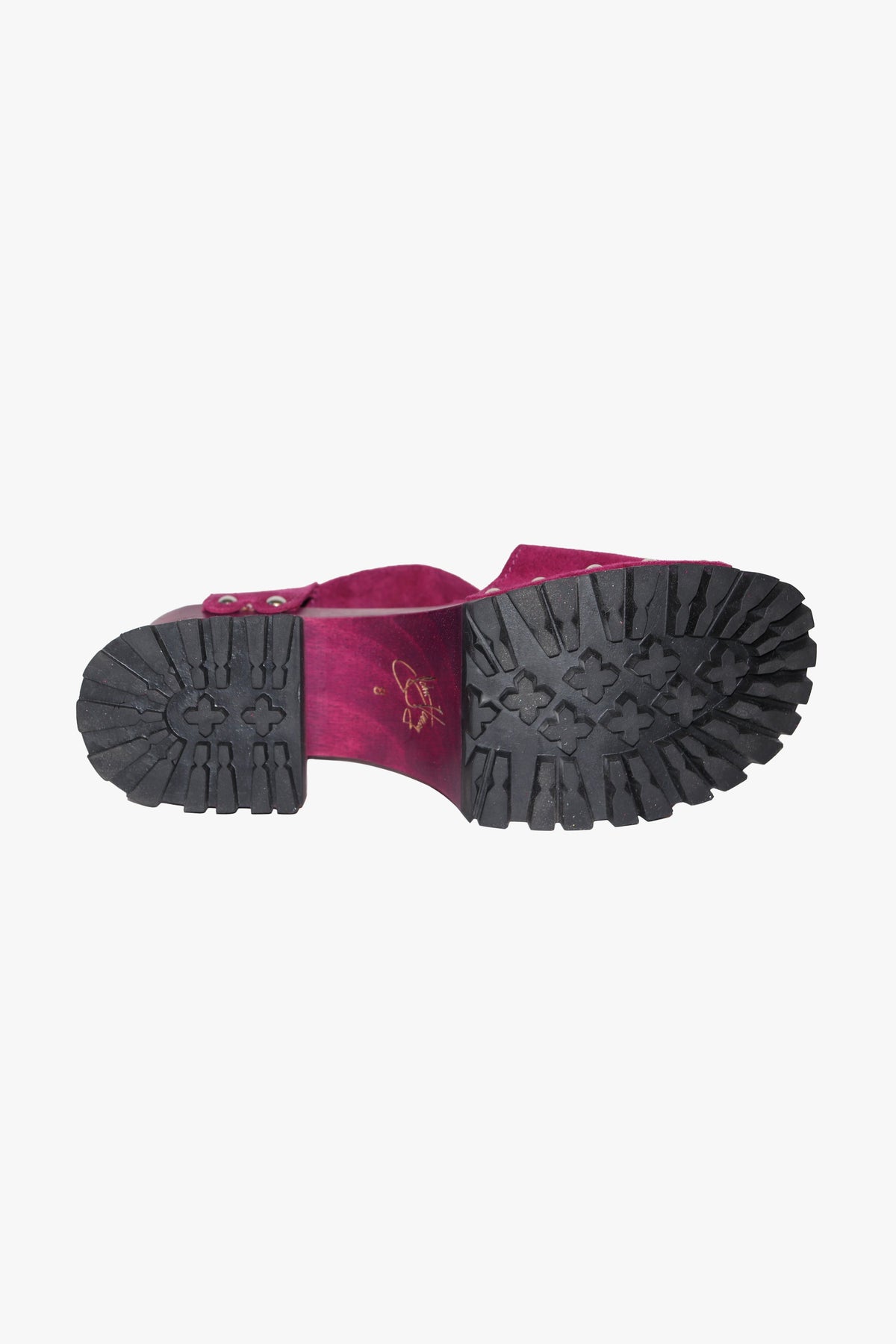 John Fluevog x Anna Sui Clog Sandals - Purple (Sample) | Anna Sui