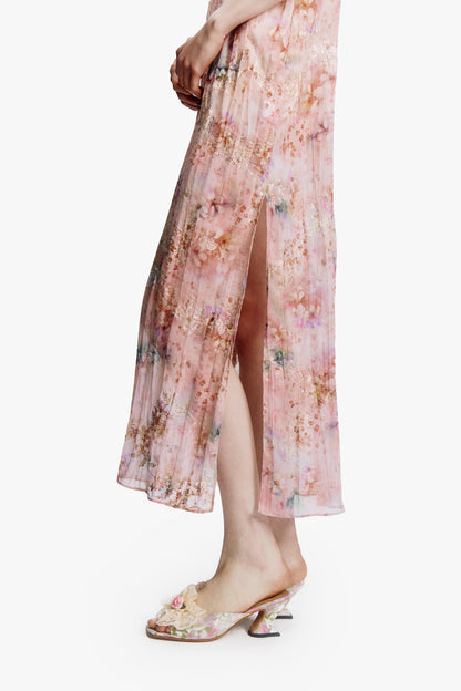 Oasis Blooms Slip Dress- Blush | Anna Sui