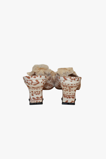 John Fluevog x Anna Sui Brocade Mule Sienna (Sample) | Anna Sui