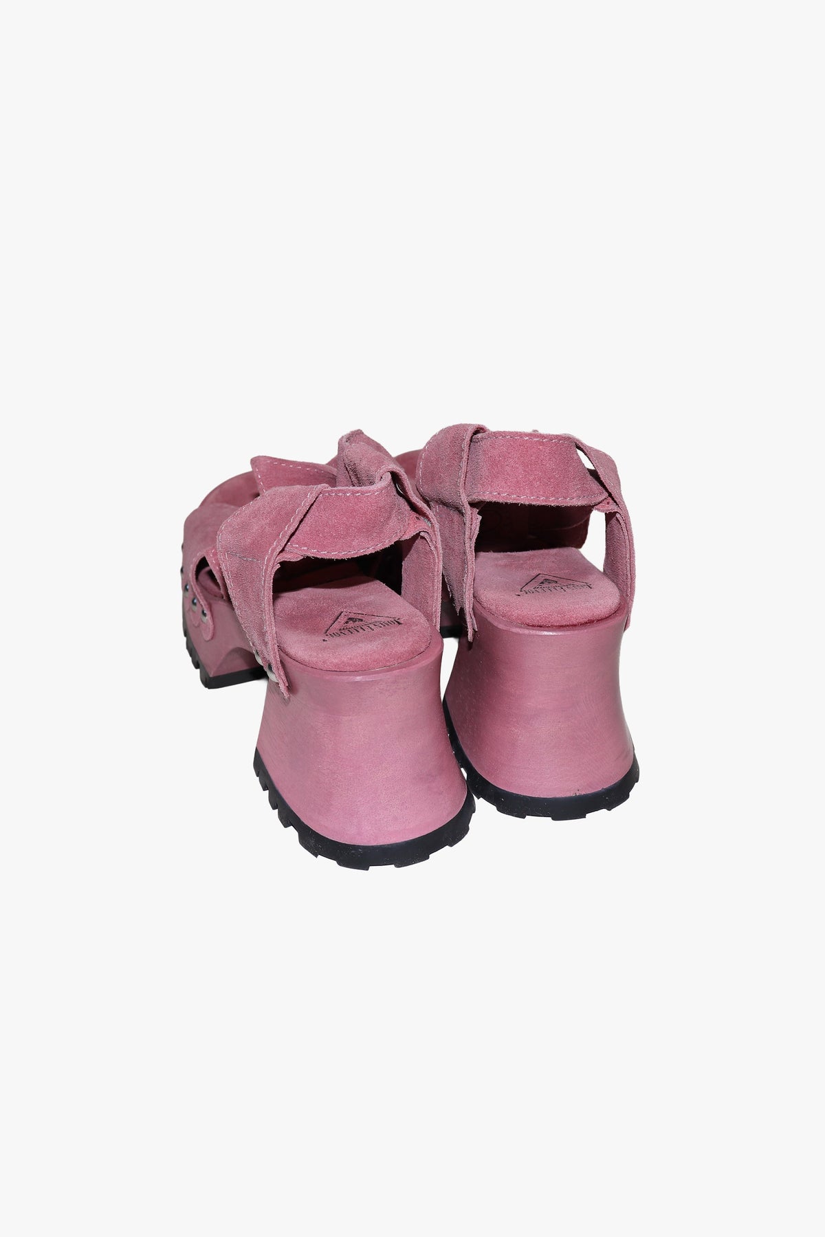John Fluevog x Anna Sui Clog Sandals - Mauve (Sample) | Anna Sui