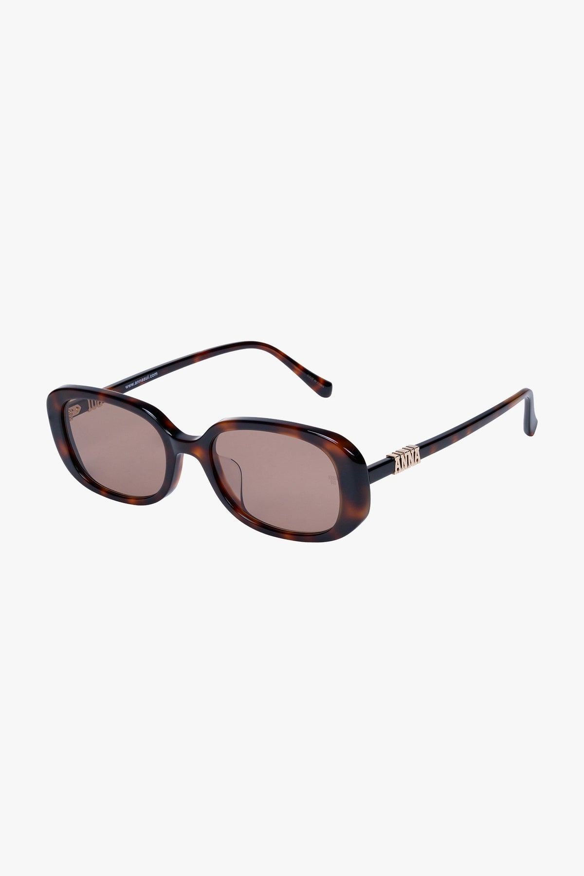 Anna Sui Classic Square Sunglasses - Havana | Anna Sui