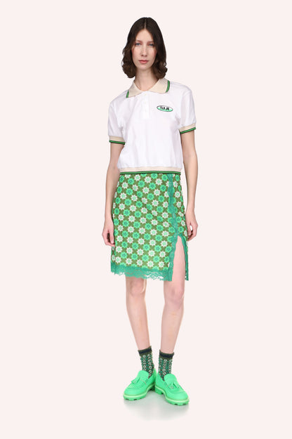 Deco Polo Tee | Anna Sui