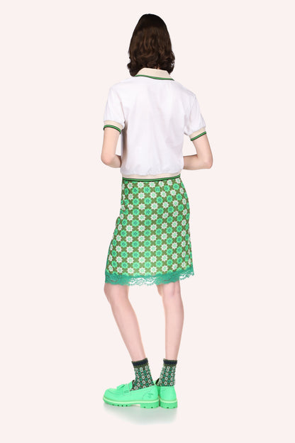 Deco Polo Tee | Anna Sui
