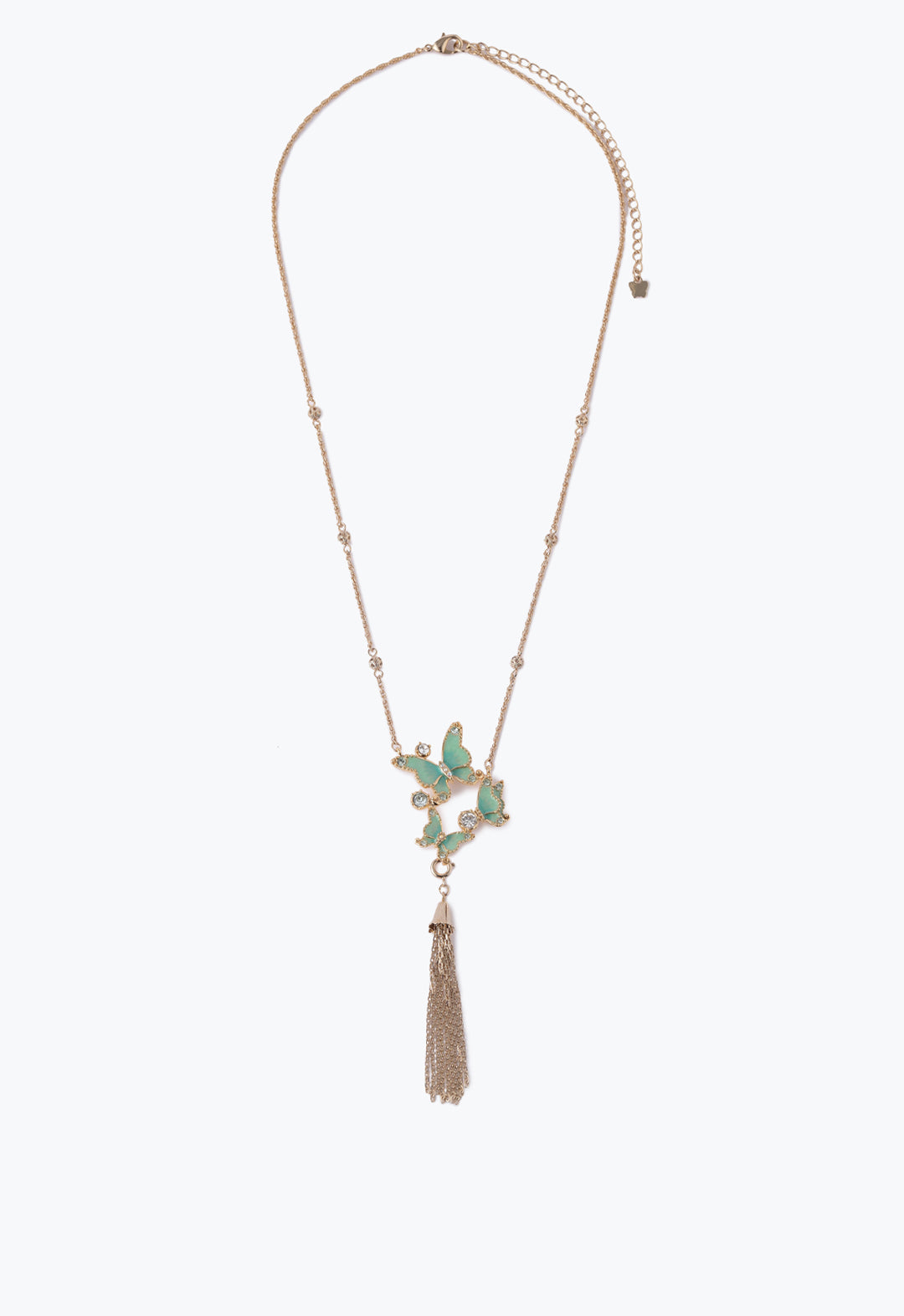Butterfly Trio Statement Necklace | Anna Sui