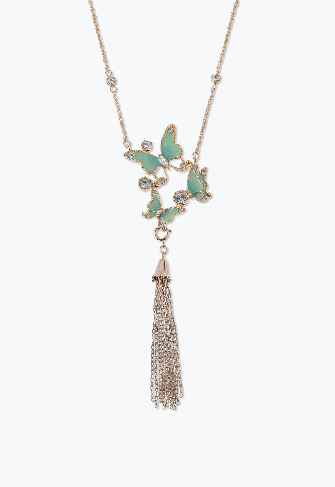 Butterfly Trio Statement Necklace | Anna Sui