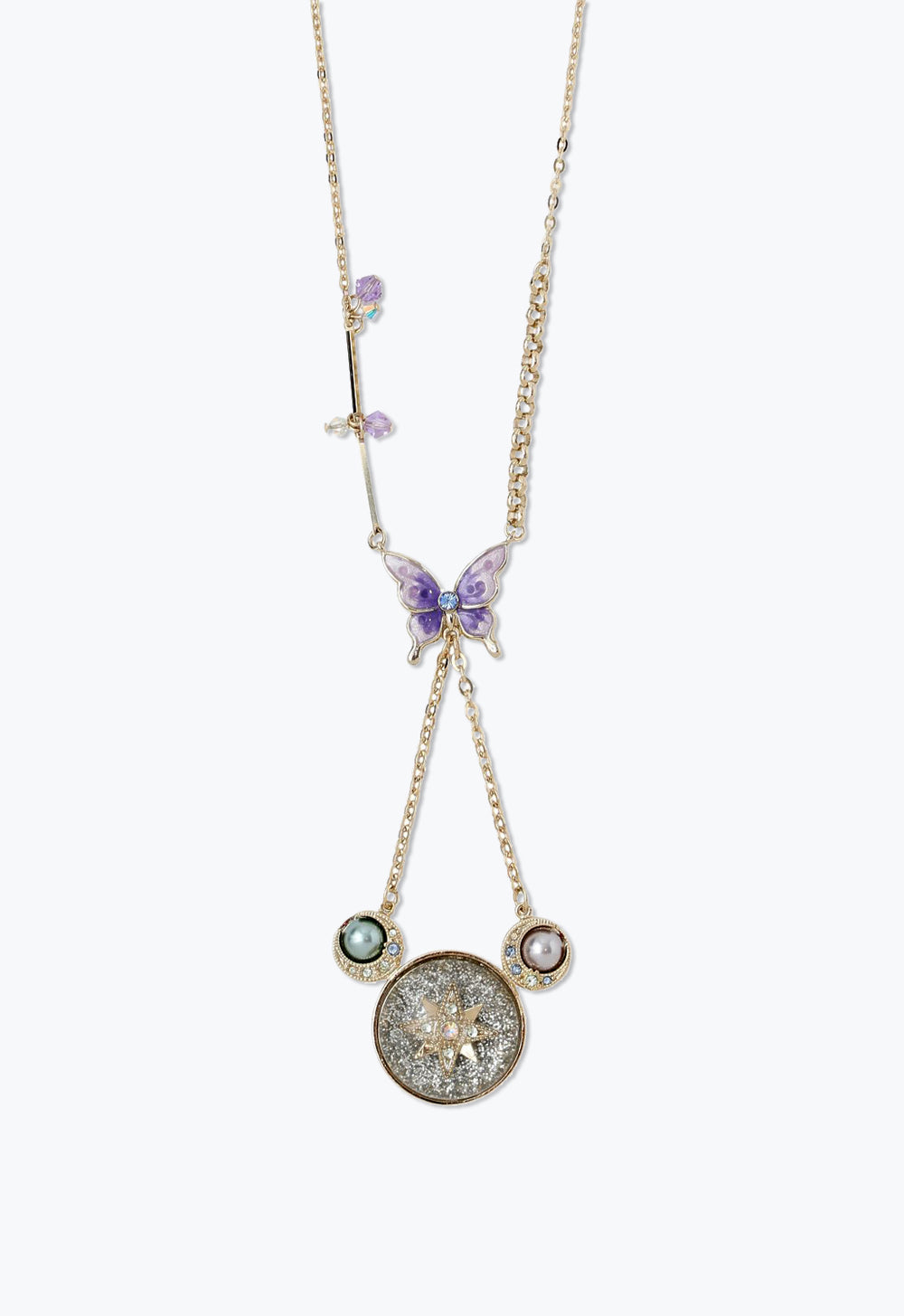 Butterfly Crescent Necklace | Anna Sui