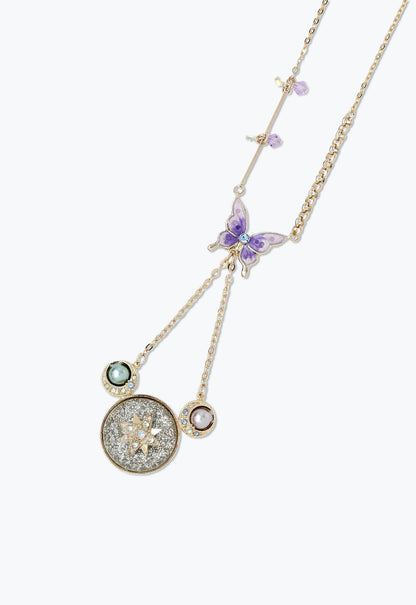 Butterfly Crescent Necklace | Anna Sui
