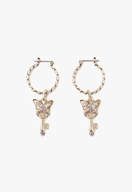 Butterfly Key Earrings | Anna Sui