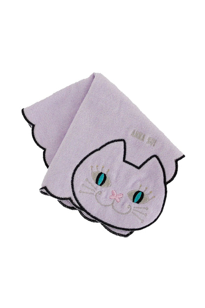 Cat Embroidery Washcloth | Anna Sui