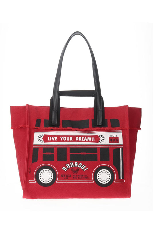 Limited Edition: Anna Sui Soho Bus Tote Bag | Anna Sui