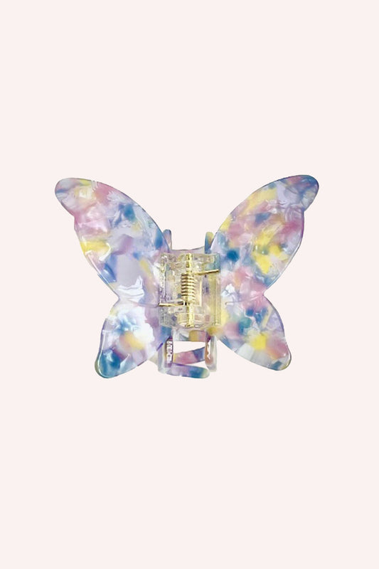Large Gemstone Butterfly Jaw Clip - Rainbow | Anna Sui
