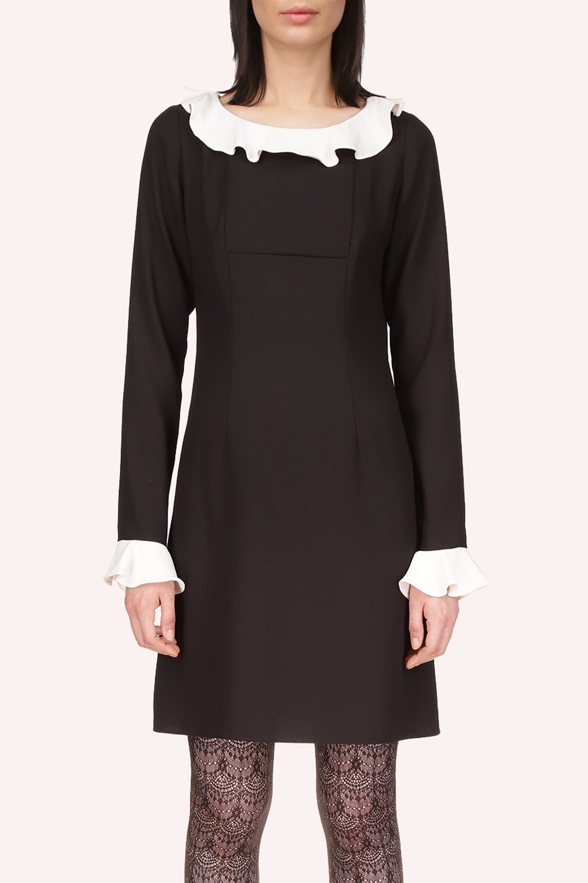 Combo Crepe Dress | Anna Sui