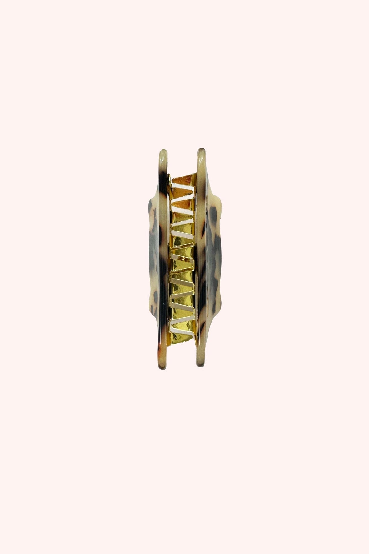 Etched Large Cat Jaw Clip White Tokyo | Anna Sui