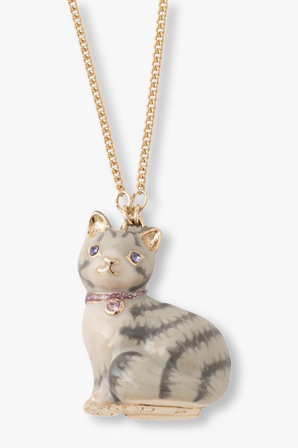 Cat Necklace - Grey Multi | Anna Sui