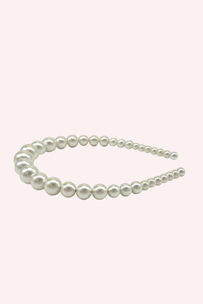 String of Pearls Headband Ivory | Anna Sui