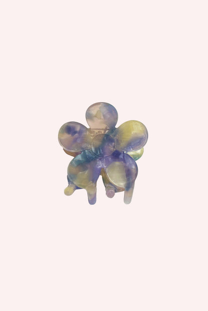 Petite Forget Me Not Flower Clip Aquamarine | Anna Sui