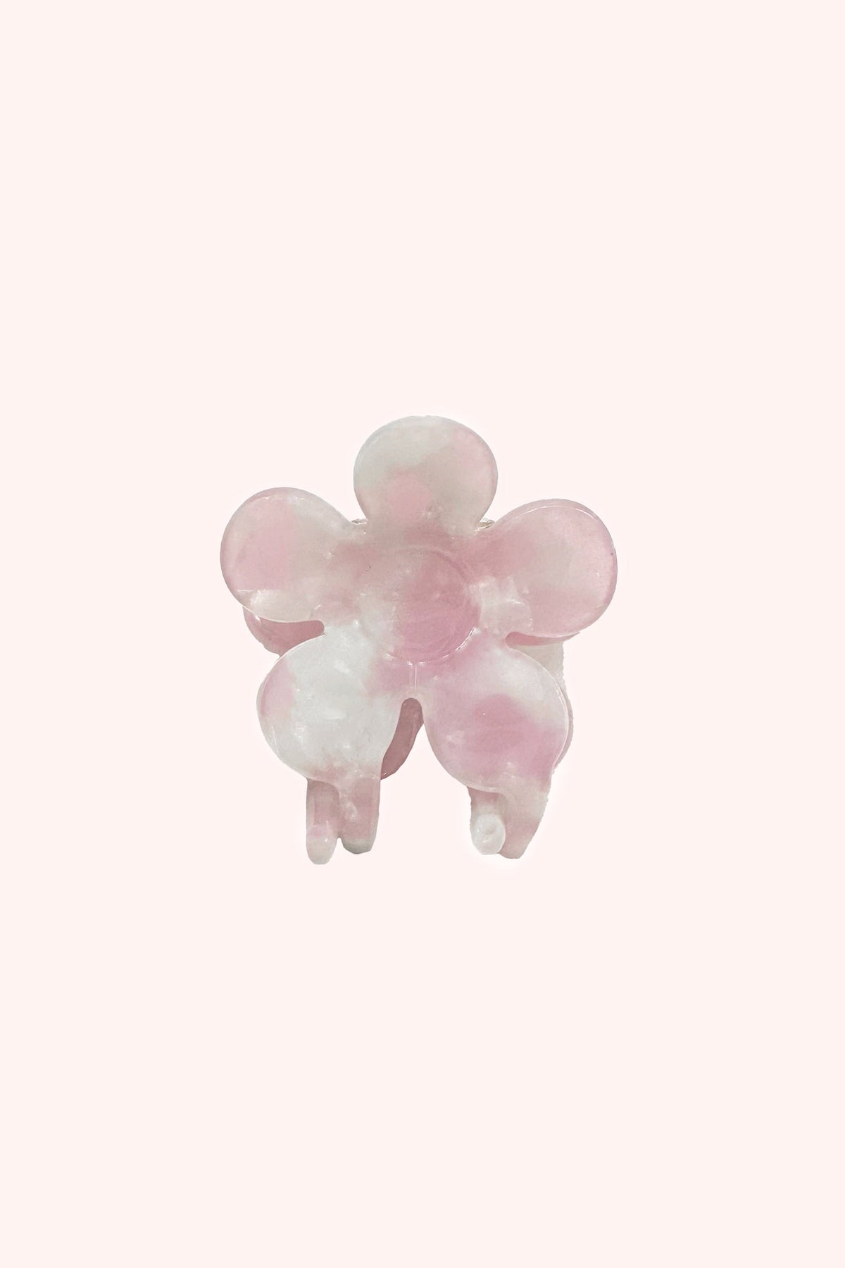 Petite Forget Me Not Flower Clip Rose Quartz | Anna Sui