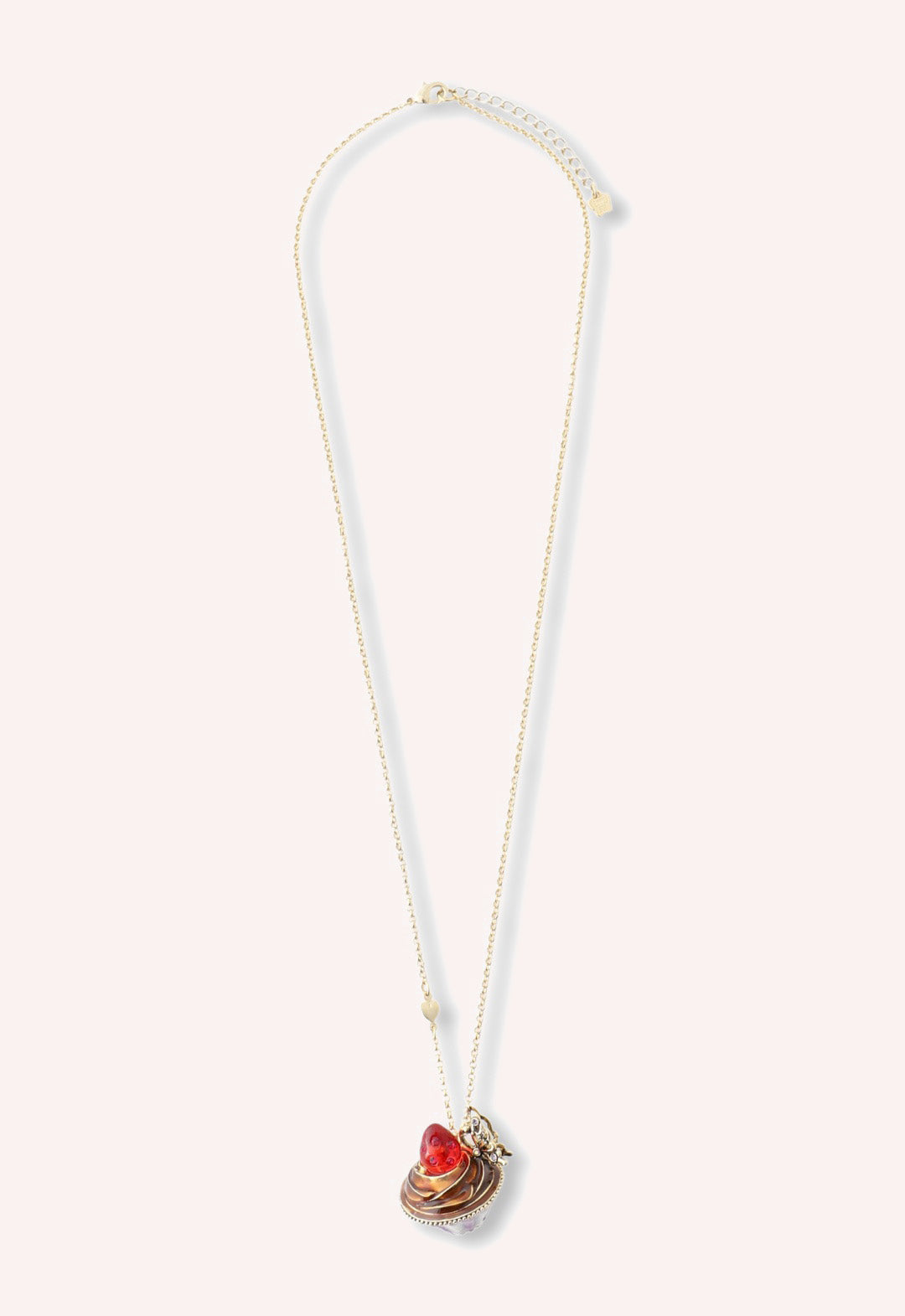 Strawberry Cupcake Necklace - Red Multi | Anna Sui