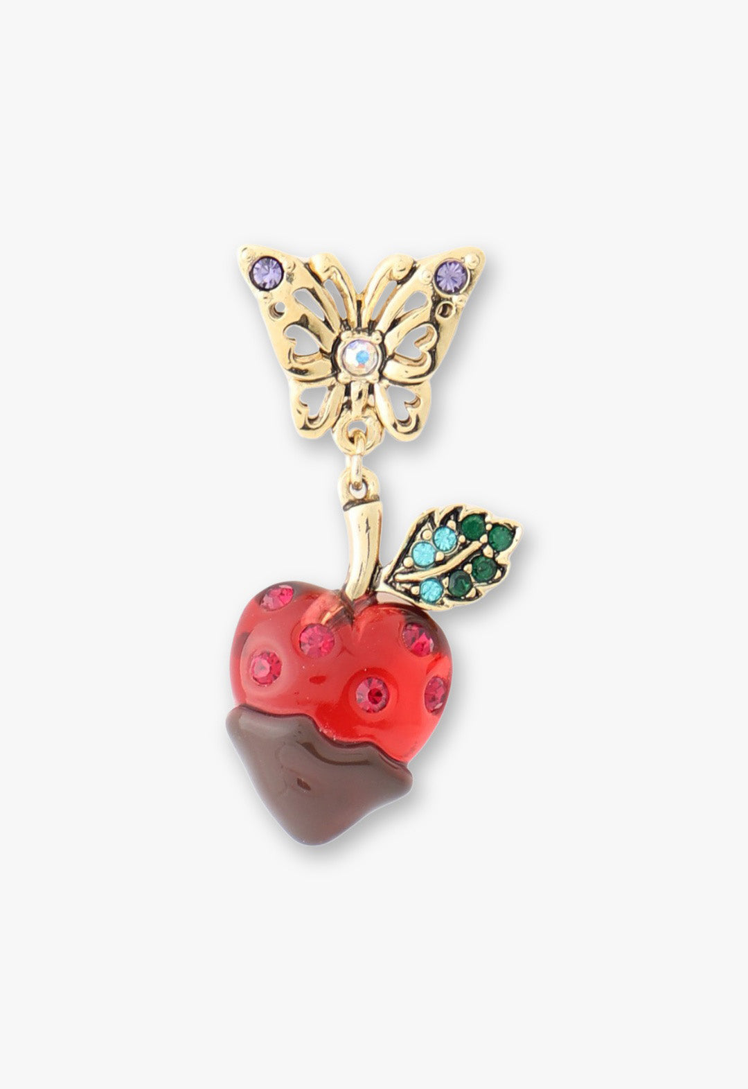 Chocolate Covered Strawberry Earrings - Red Multi | Anna Sui
