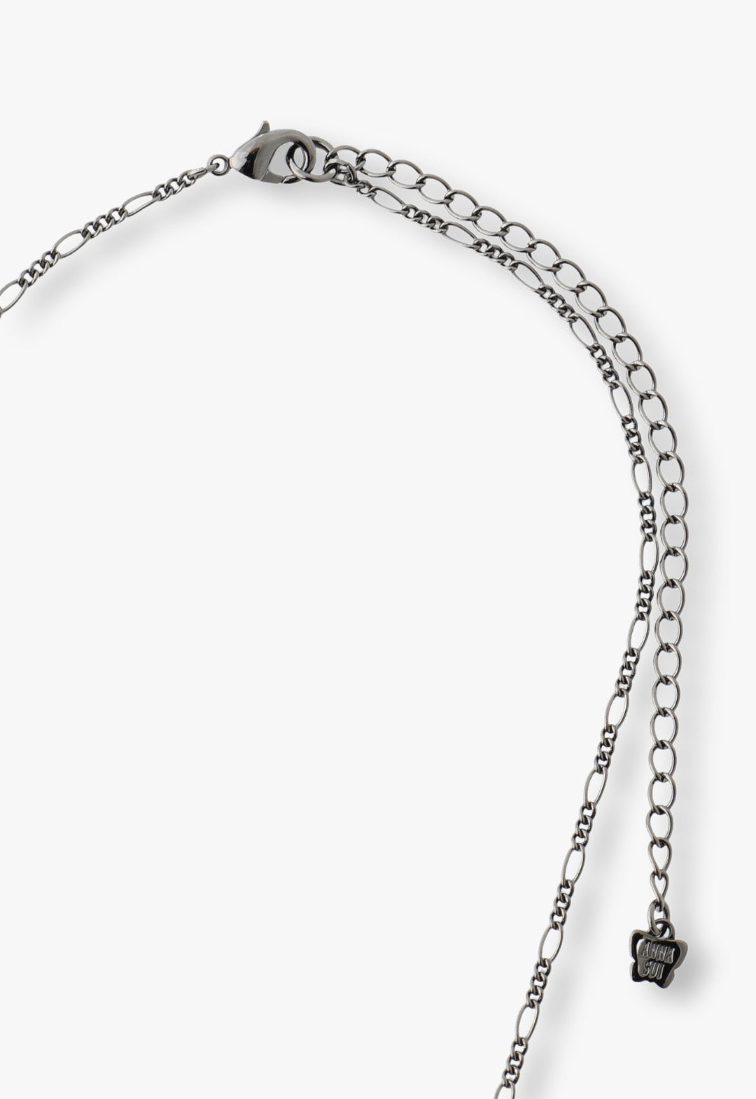 Bejeweled Butterfly Princess Necklace - Violet Gunmetal | Anna Sui