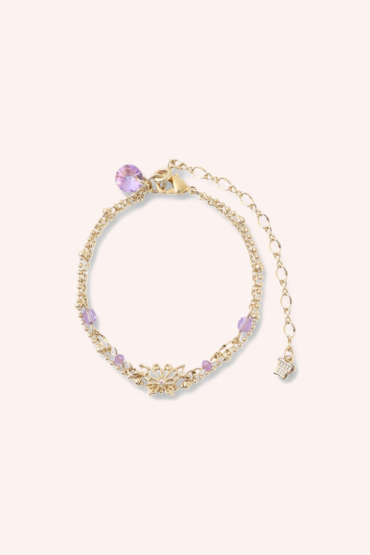 Aquamarine Butterfly Bracelet | Anna Sui