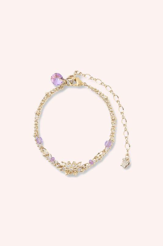 Aquamarine Butterfly Bracelet | Anna Sui