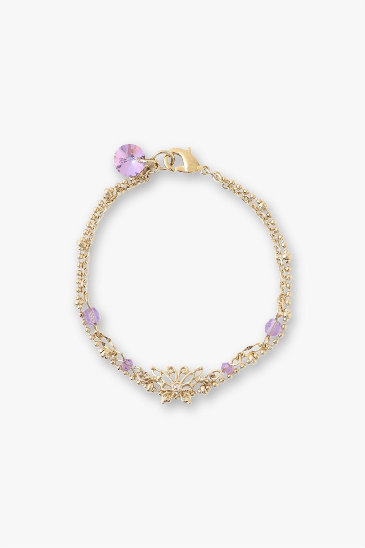 Aquamarine Butterfly Bracelet | Anna Sui