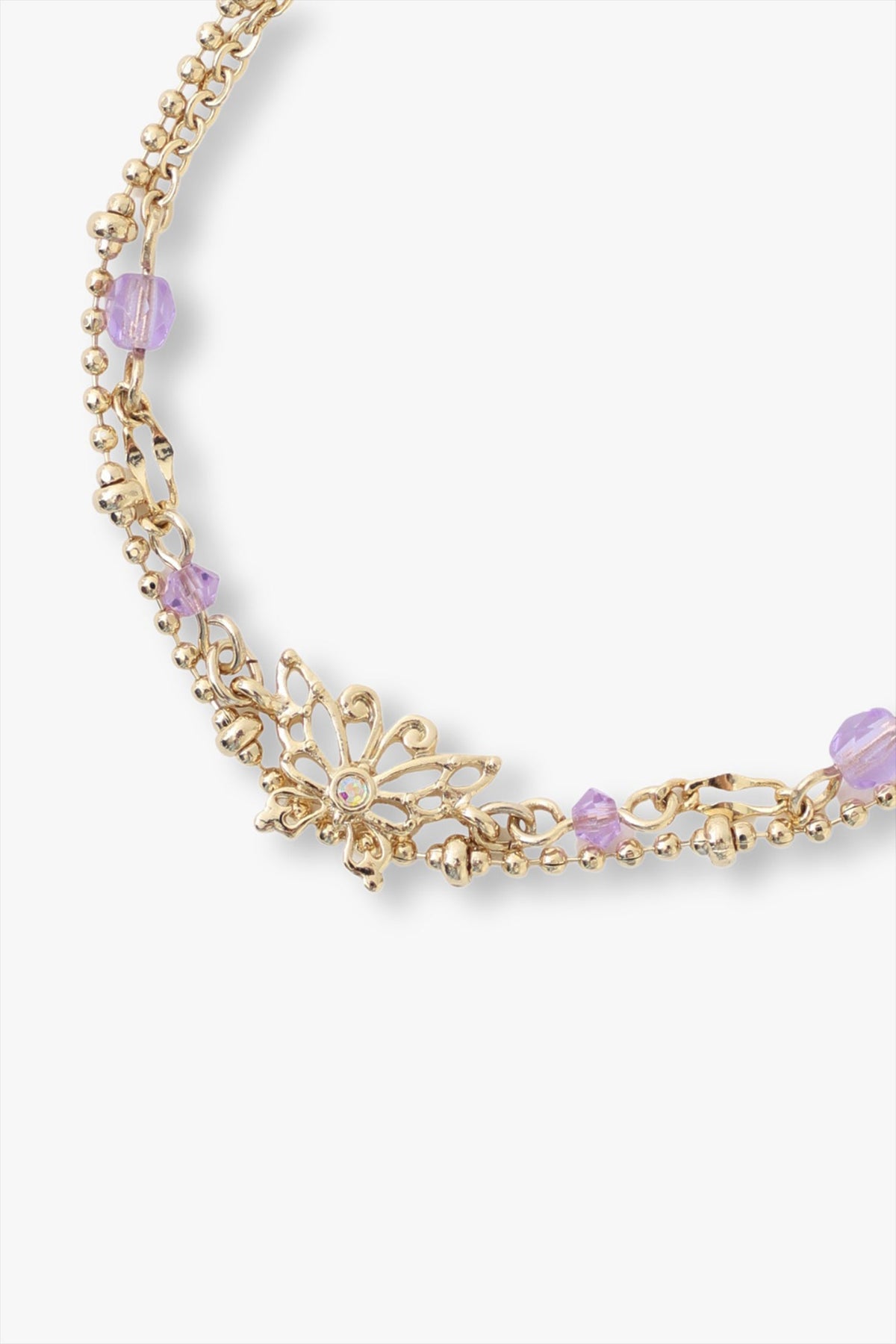 Aquamarine Butterfly Bracelet | Anna Sui
