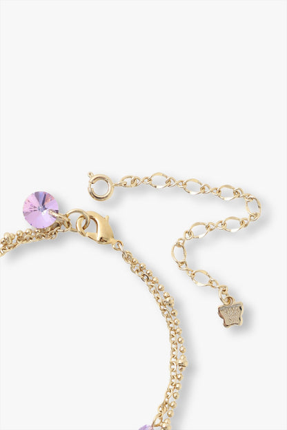 Aquamarine Butterfly Bracelet | Anna Sui